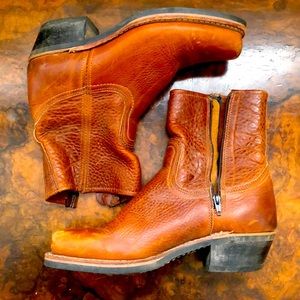 Frye 8 inch Square Toe Boots